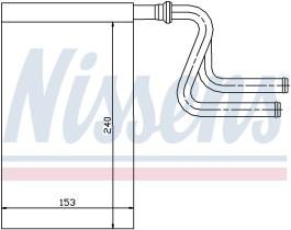 Nissens 71745 - CALEF FORD MONDEO I (2/93>9/96)