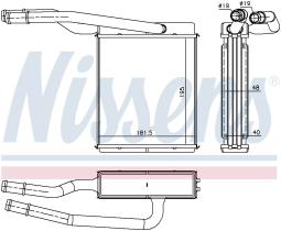 Nissens 71746 - CALEFACTOR FORD TRANSIT CONNECT(TC7