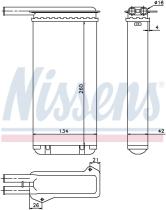 Nissens 71755 - CALEFACTOR FORD ORION III(EA)(90-)1