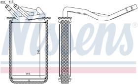 Nissens 71768 - CALEF FORD TRANSIT VI +AC (00>)