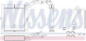 Nissens 71770 - CALEF FORD FOCUS II (2/04>) C-MAX (03>)  KUGA/MAZDA 3 (03>)