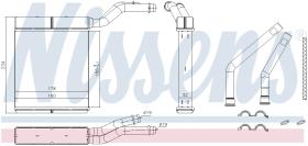 Nissens 71770 - CALEF FORD FOCUS II (2/04>) C-MAX (03>)  KUGA/MAZDA 3 (03>)