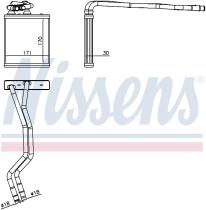 Nissens 71771 - CALEFACTOR FORD FIESTA VI(CCN)(12-)