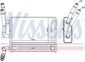 Nissens 71778 - CALEF FORD TRANSIT (5/06>) NO PEDIR MAL CRUZADO