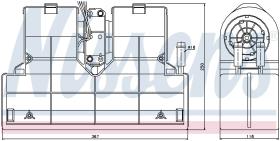 Nissens 71908 - CALEFACTOR UNIVERSAL UNIVERSAL CALE