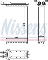 Nissens 71942 - CALEFACTOR LADA SAMARA(86-)1.5