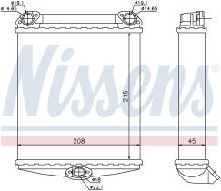 Nissens 72001 - CALEF MB W126/C126 (79>)