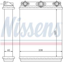 Nissens 72016 - CALEF MB W124 (85>) +CLIMATIZADOR