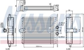 Nissens 72019 - CALEFACTOR MERCEDES S-CLASS W 140(9