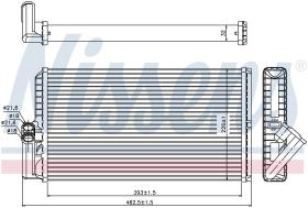 Nissens 72034 - CALEFACTOR MERCEDES ACTROS MP1(96-)