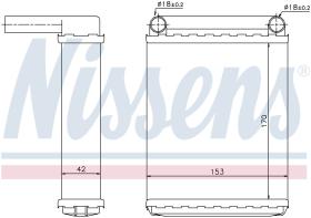 Nissens 72038 - CALEFACTOR MERCEDES SPRINTER W 901-