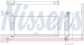 Nissens 72041 - CALEFACTOR VOLKSWAGEN CRAFTER(2E.2F