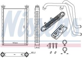 Nissens 72054 - CALEF MB AROCS (13-) ACTROS (11-) ANTOS (12-)