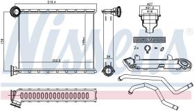 Nissens 72067 - CALEF MB GLS-CLASS X 166/GLE C292/ML W166 + TUBOS
