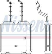 Nissens 72634 - CALEF OPEL CORSA B/COMBO/TIGRA (93>)