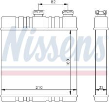 Nissens 72660 - CALEF OPEL ASTRA G (98>) BEHR