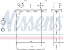Nissens 72671 - CALEF OPEL ASTRA J (11/09>) ASTRA K (3/15>) ZAFIRA C (3/12>)