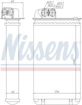 Nissens 72936 - CALEF PEUGEOT 406 (95>)