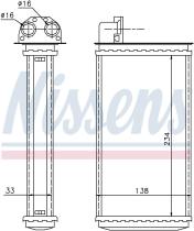 Nissens 72981 - CALEF PEUGEOT 205/309