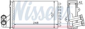 Nissens 72984 - CALEFACTOR PEUGEOT 405(15B.15E)(87-