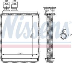 Nissens 72986 - CALEF CITROEN C3 II/DS3 (11/09>)