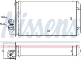 Nissens 73255 - CALEFACTOR RENAULT SCENIC I(96-)2.0