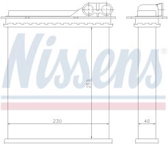 Nissens 73363 - CALEFACTOR RENAULT ESPACE II(91-)2.