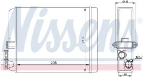 Nissens 73641 - CALEF VOLVO S80 (98>) S60 (00>) V70 II (00>07) XC70/XC90 I