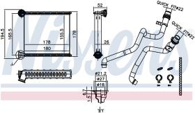 Nissens 73942 - CALEF VW GOLF VI (08>) JETTA IV (10>) VARIANT