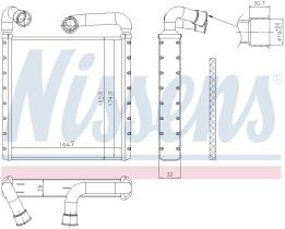 Nissens 73943 - CALEF VW GOLF VII (12>) PASSAT B8 (14>) OCTAVIA III (13>)