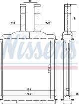 Nissens 76505 - CALEF CHEVROLET EPICA 2.0/2.5I/2.0D (05-)