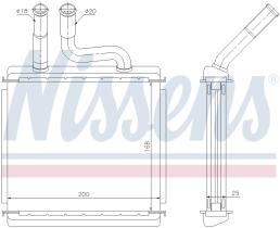 Nissens 76507 - CALEF DAEWOO TACUMA (00>)