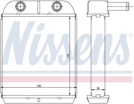 Nissens 77504 - CALEFACTOR KIA SEDONA I(KV-II)(99-)