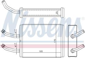 Nissens 77511 - CALEFACTOR KIA PREGIO(97-)2.5 D