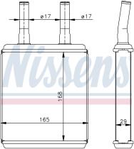 Nissens 77604 - CALEF HYUNDAI ACCENT (95>) LANTRA III (95>)