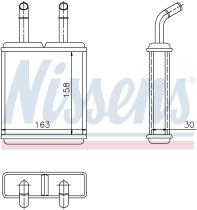 Nissens 77621 - CALEFACTOR HYUNDAI ACCENT (X3)(94-)