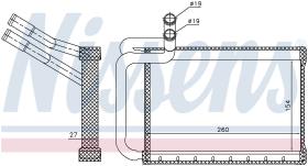 Nissens 77635 - CALEFACTOR HYUNDAI H1(TQ)(07-)2.4 I