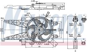 Nissens 85051 - VENTILADOR FIAT PUNTO II(188)(99-)1