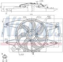 Nissens 85107 - VENTILADOR ALFA ROMEO GT(937)(03-)2