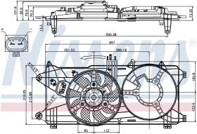 Nissens 85131 - VENTI FIAT DOBLO 1.9 JTD (01>) 77KW