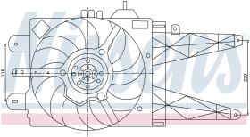 Nissens 85158 - VENTI FIAT PUNTO II 1.2I (99>) +AC (VALEO)