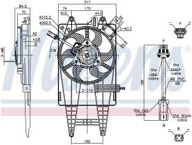 Nissens 85162 - VENTILADOR FIAT PUNTO II(188)(99-)1