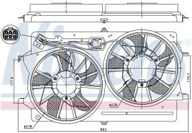 Nissens 85214 - VENTILADOR FORD FOCUS I(CAK)(98-)1.