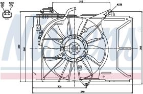 Nissens 85226 - VENTILADOR FAW VIZI(08-)1.3 I 16V