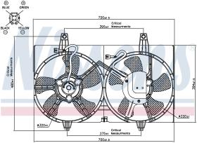 Nissens 85280 - VENTILADOR INFINITI I 30