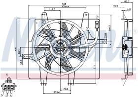 Nissens 85289 - VENTILADOR CHRYSLER PT CRUISER(PT.P