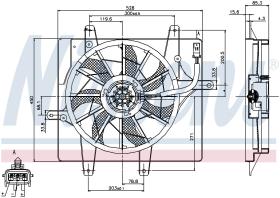 Nissens 85289 - VENTILADOR CHRYSLER PT CRUISER(PT.P