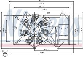 Nissens 85327 - TOYOTA YARIS 1.4 D4D (1/03>)