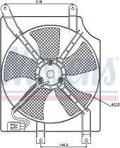 Nissens 85354 - VENTILADOR DAEWOO TACUMA(00-)2.0 I