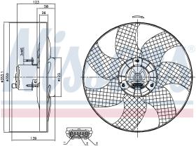 Nissens 85542 - VENTI VW POLO/ LUPO/ AROSA (OJO CONECT. 3 PINES)